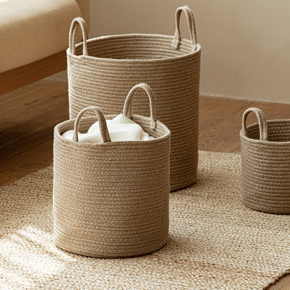 Foldable Woven Laundry Basket