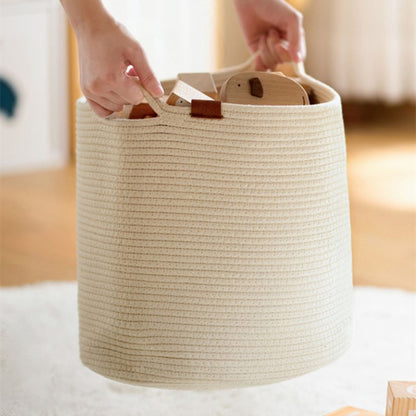 Foldable Woven Laundry Basket