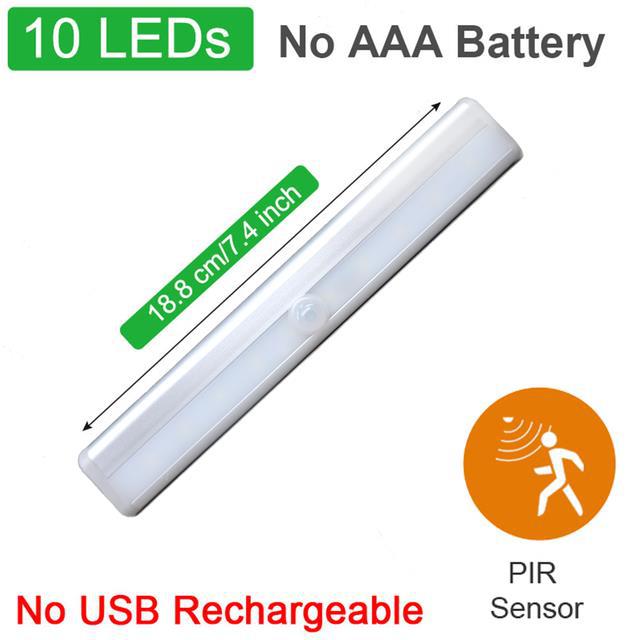 Motion Sensor LED Cabinet Light- Rechargeable Night Light