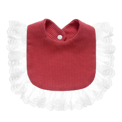 New Ruffle Style Infants Cotton Bibs