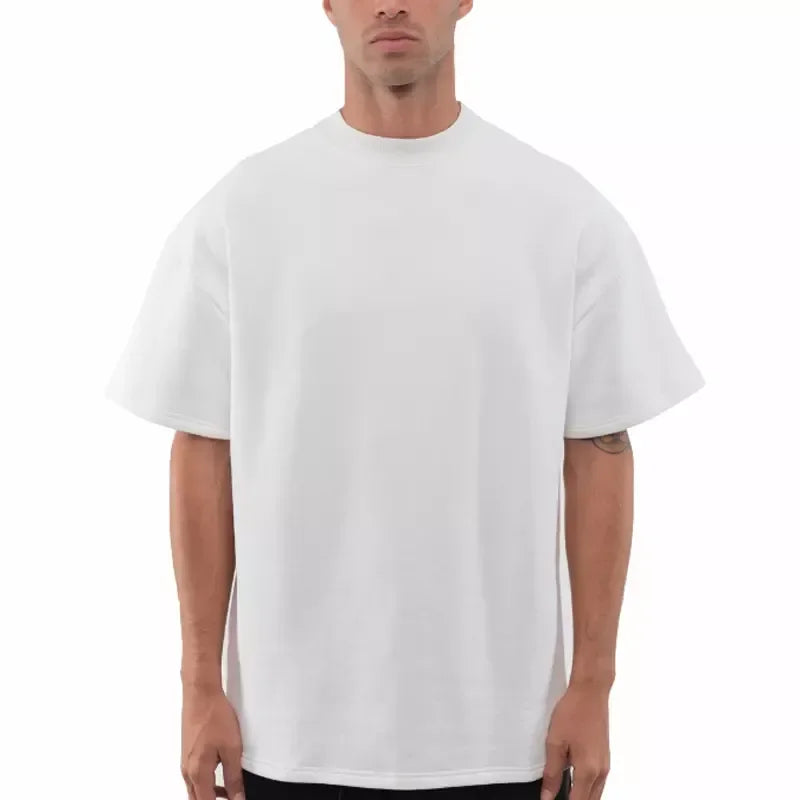 High Qualtity Oversized Heavy T-shirt for Men Short Sleeve Tee