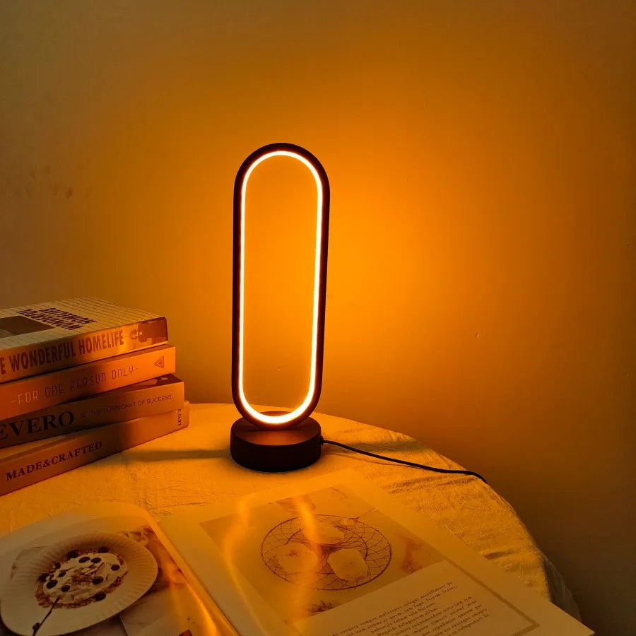 1PC Three-color Dimming LED Night Light Lamp