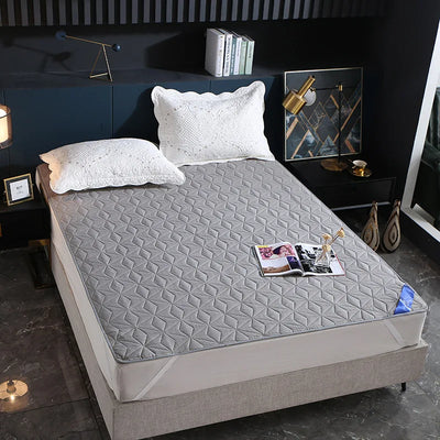 Cotton Quilted Waterproof Bed Pad Bedding Cover