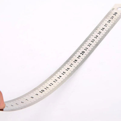 1PCS High Quality Stainless Steel15cm20cm30cm Double  Sided Scale Standard Ruler