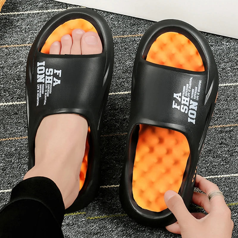 Anti-Slip S Flip Flops Platform Slippers