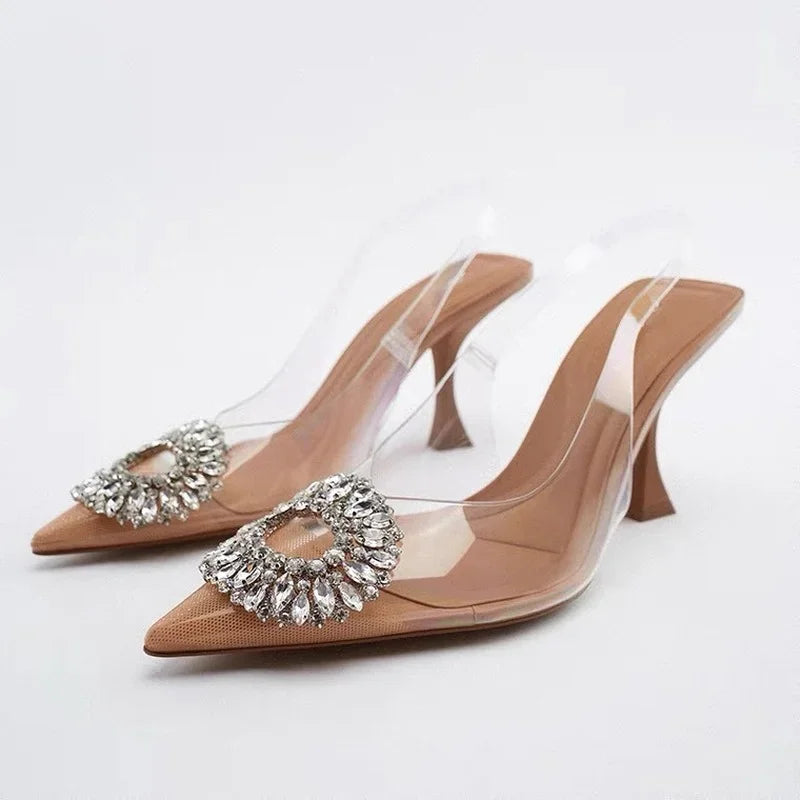 Pointed Women's High Heeled Shoes