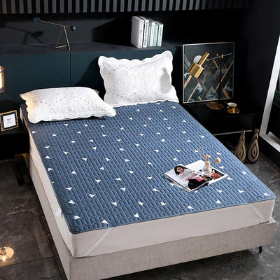 Cotton Quilted Waterproof Bed Pad Bedding Cover