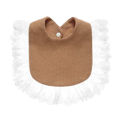 New Ruffle Style Infants Cotton Bibs