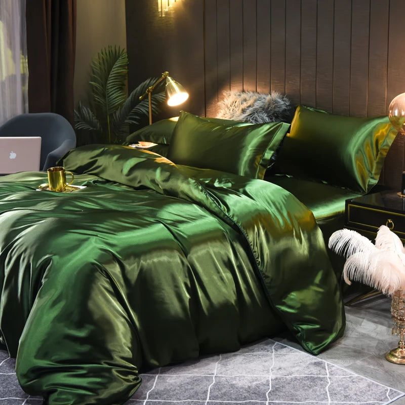 Luxury Mulberry Silk Bedding Bed Cover Sets