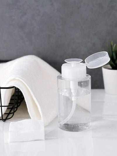 150ml Refillable Travel Press Bottles Portable Makeup Remover