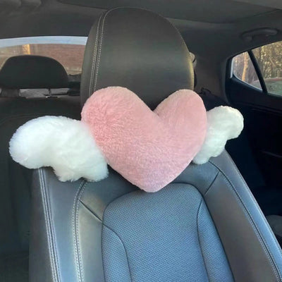 Heart-Shaped Car Headrest Pillow Support Accessories