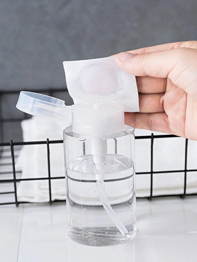 150ml Refillable Travel Press Bottles Portable Makeup Remover